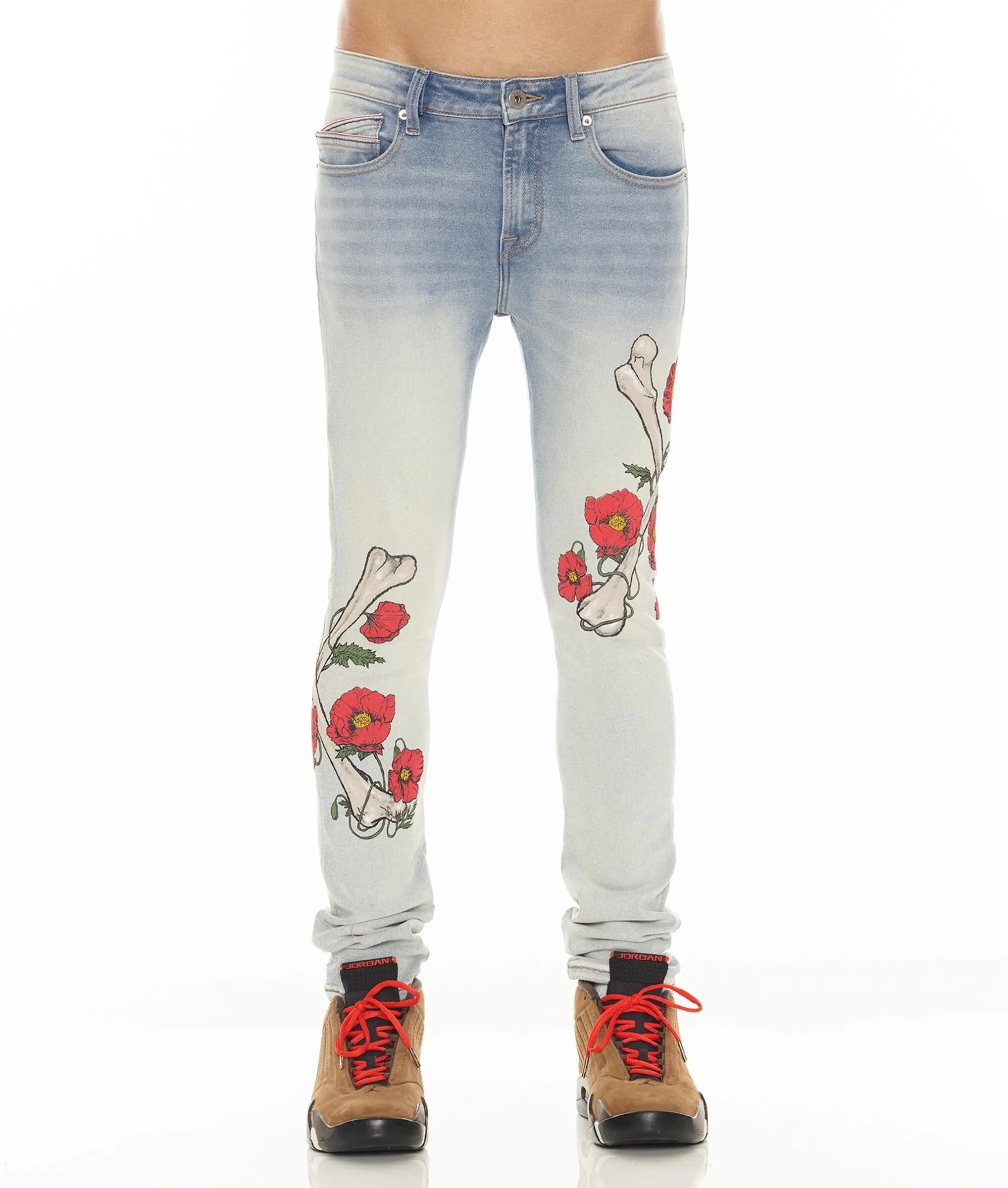 Poppy Skinny Denim (Lt Blue) /C8