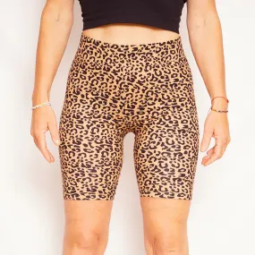 PREORDER I ADULT Leopard Print Speedy Biker I Jungle