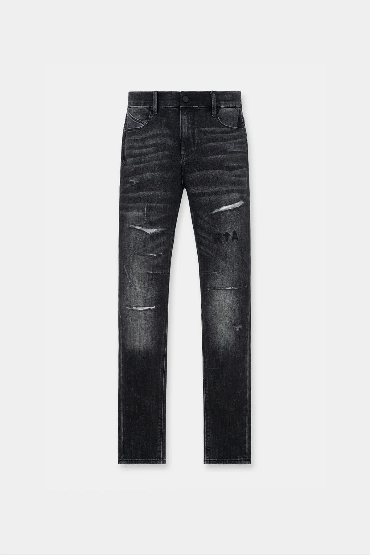 RTA Distressed Grey Bryant Jeans