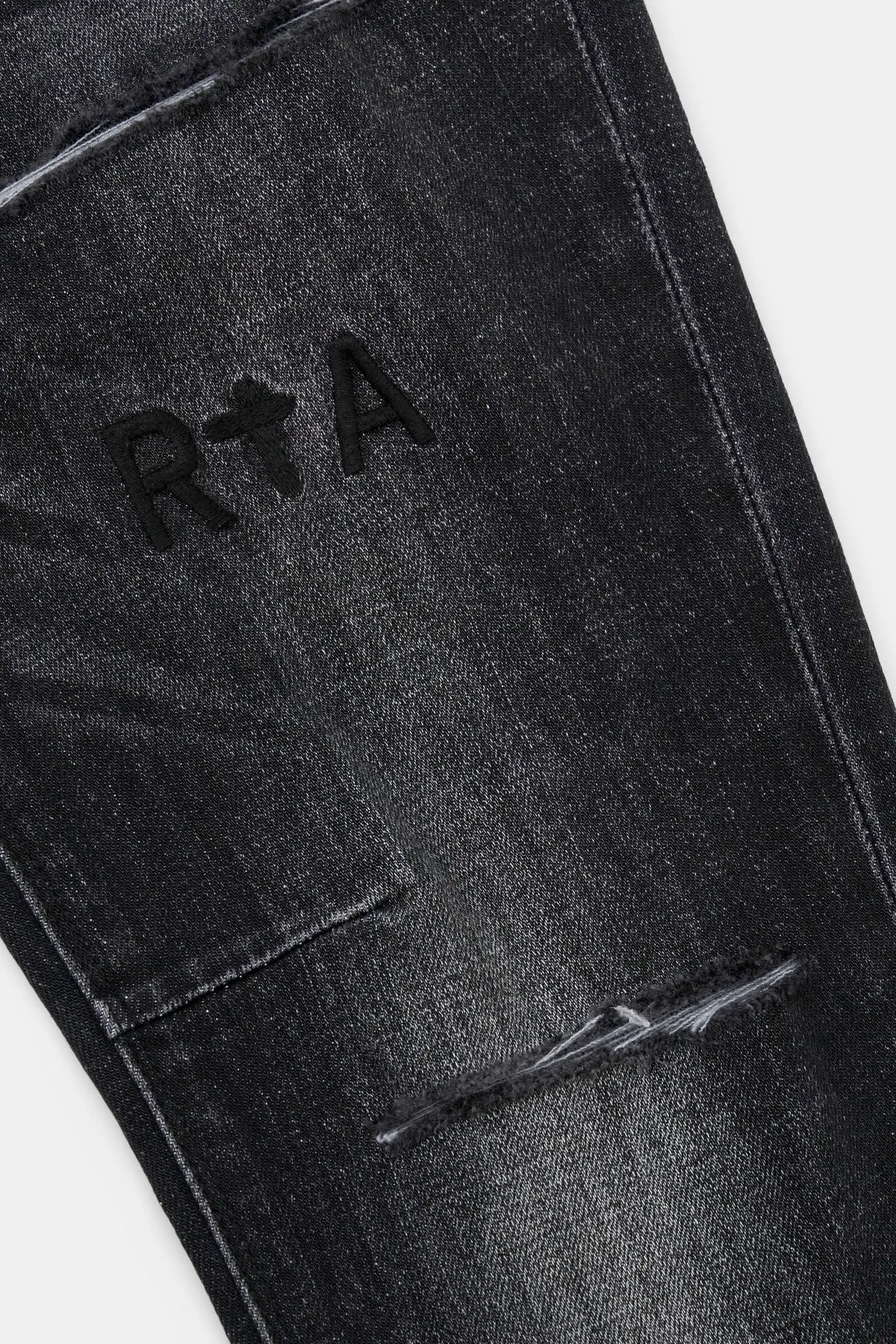 RTA Distressed Grey Bryant Jeans