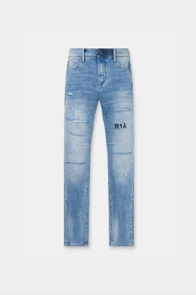 RTA Distressed Vintage Light Blue Bryant Jeans