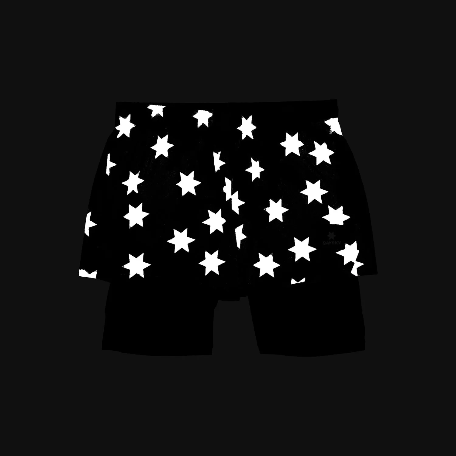 Star 2 in 1 Pace Shorts 3''