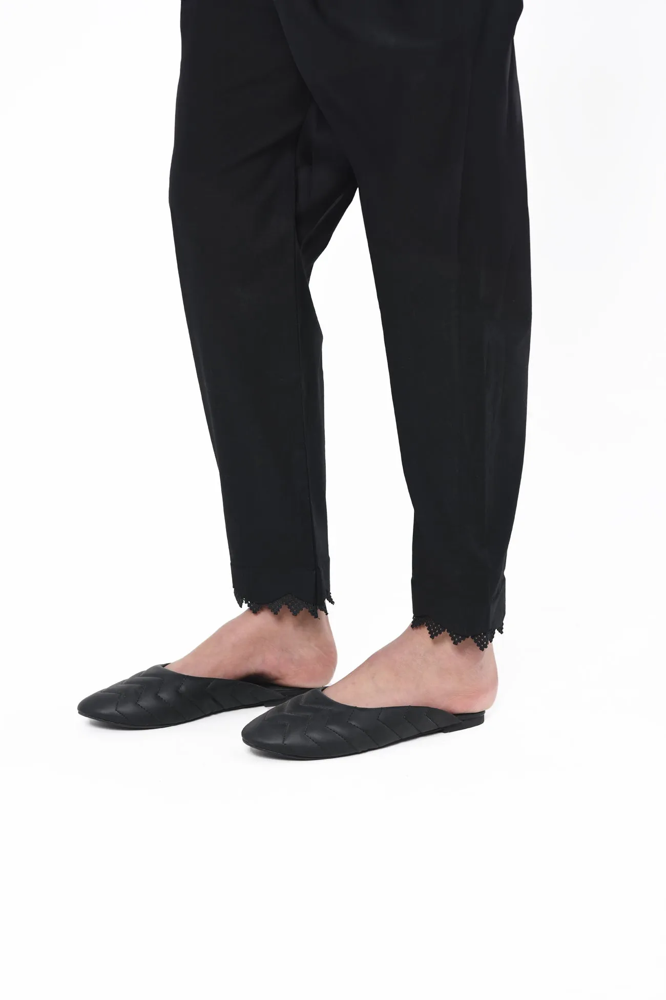 Straight fit trousers