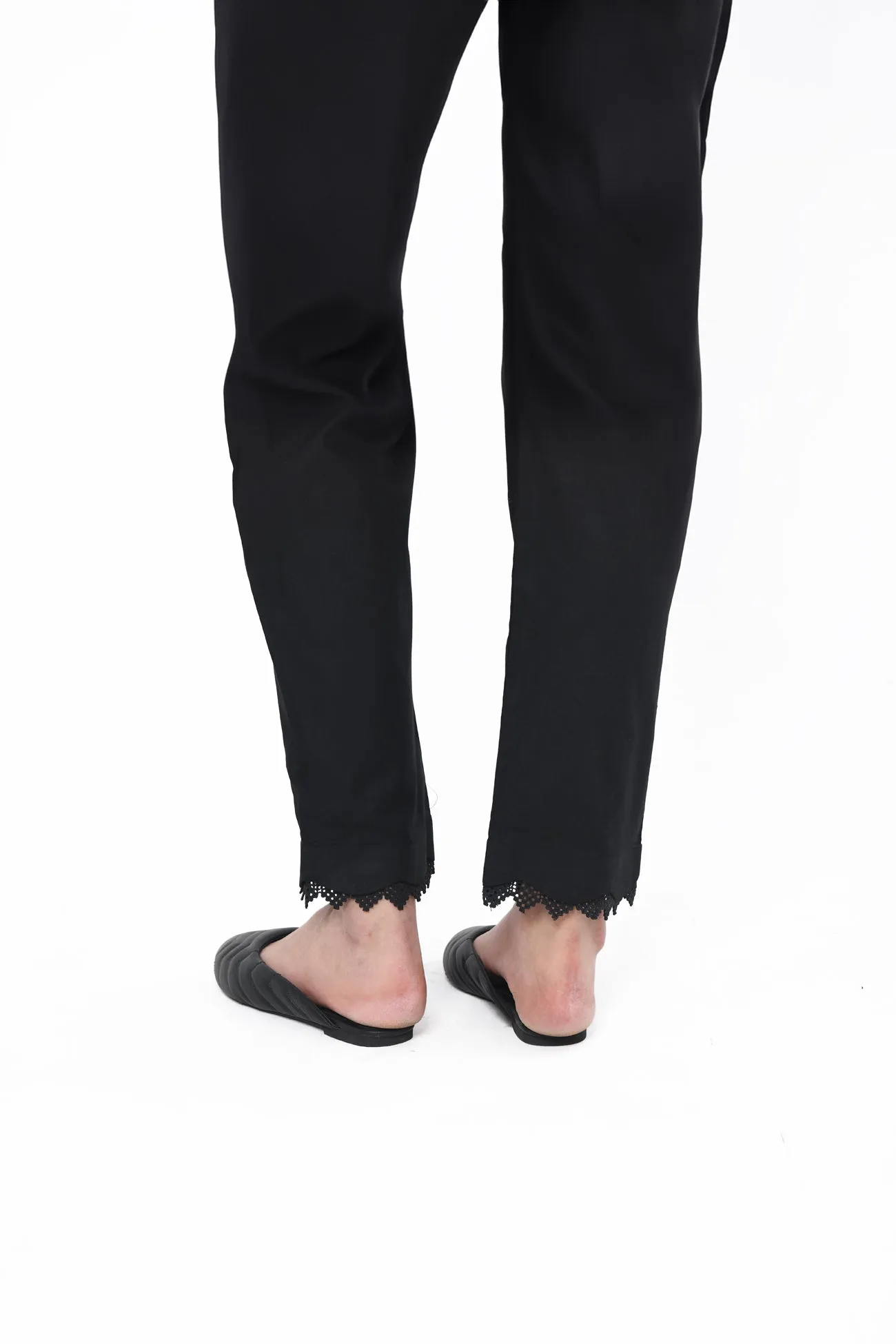 Straight fit trousers