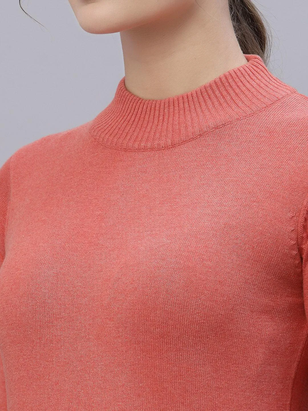 Style Quotient Women Coral Sweatshirt