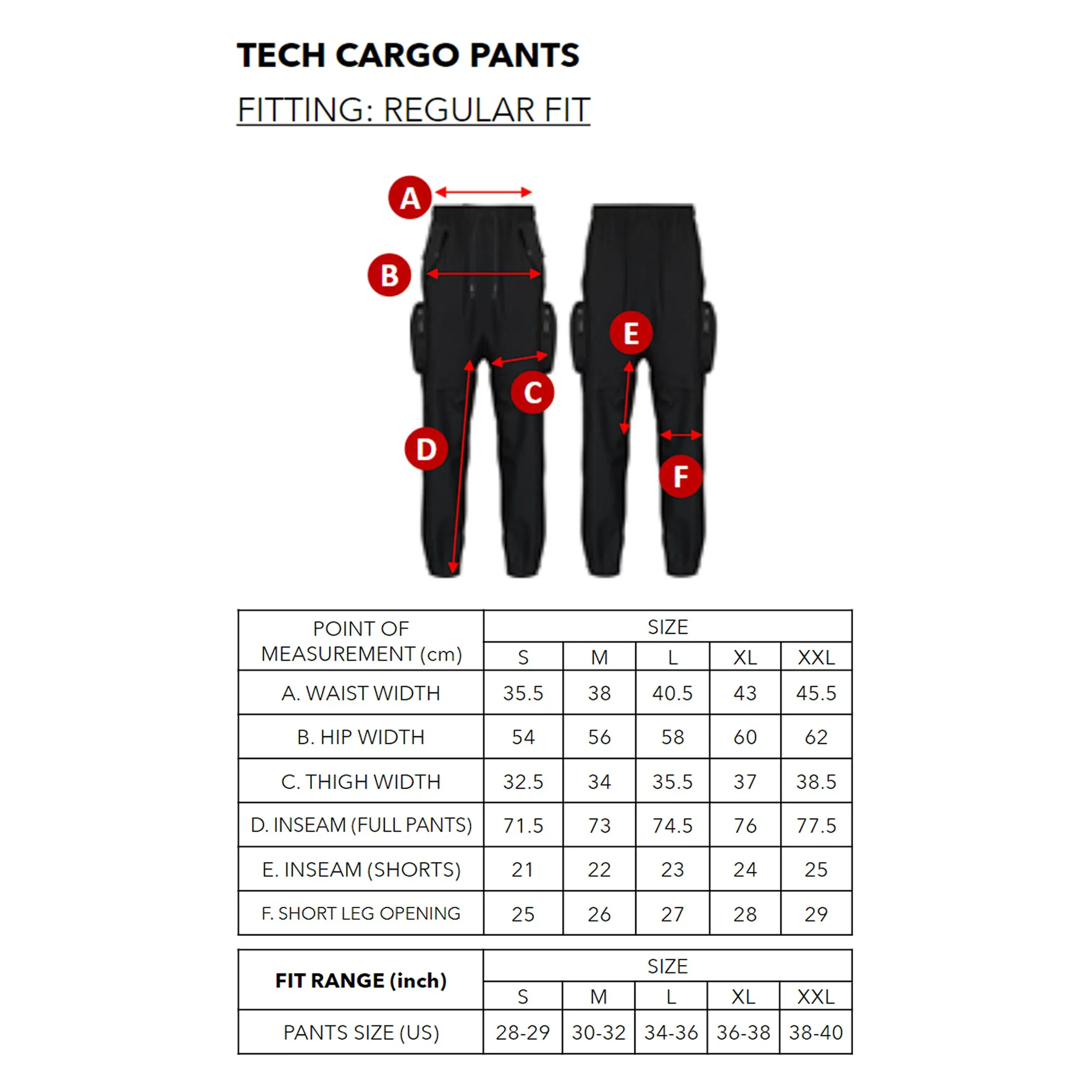 TECH CARGO PANTS