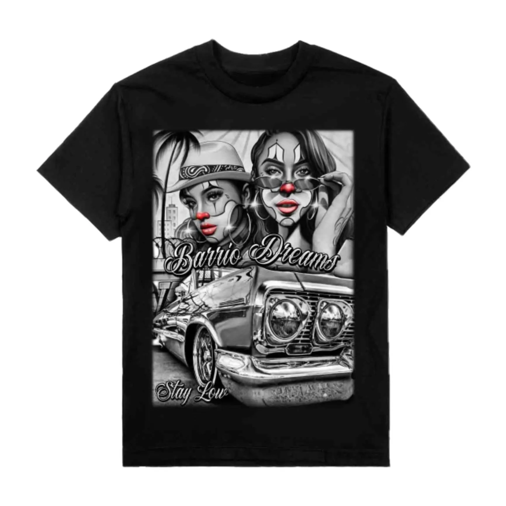 TFashion Graphic Tee - Barrio Dreams Stay Low