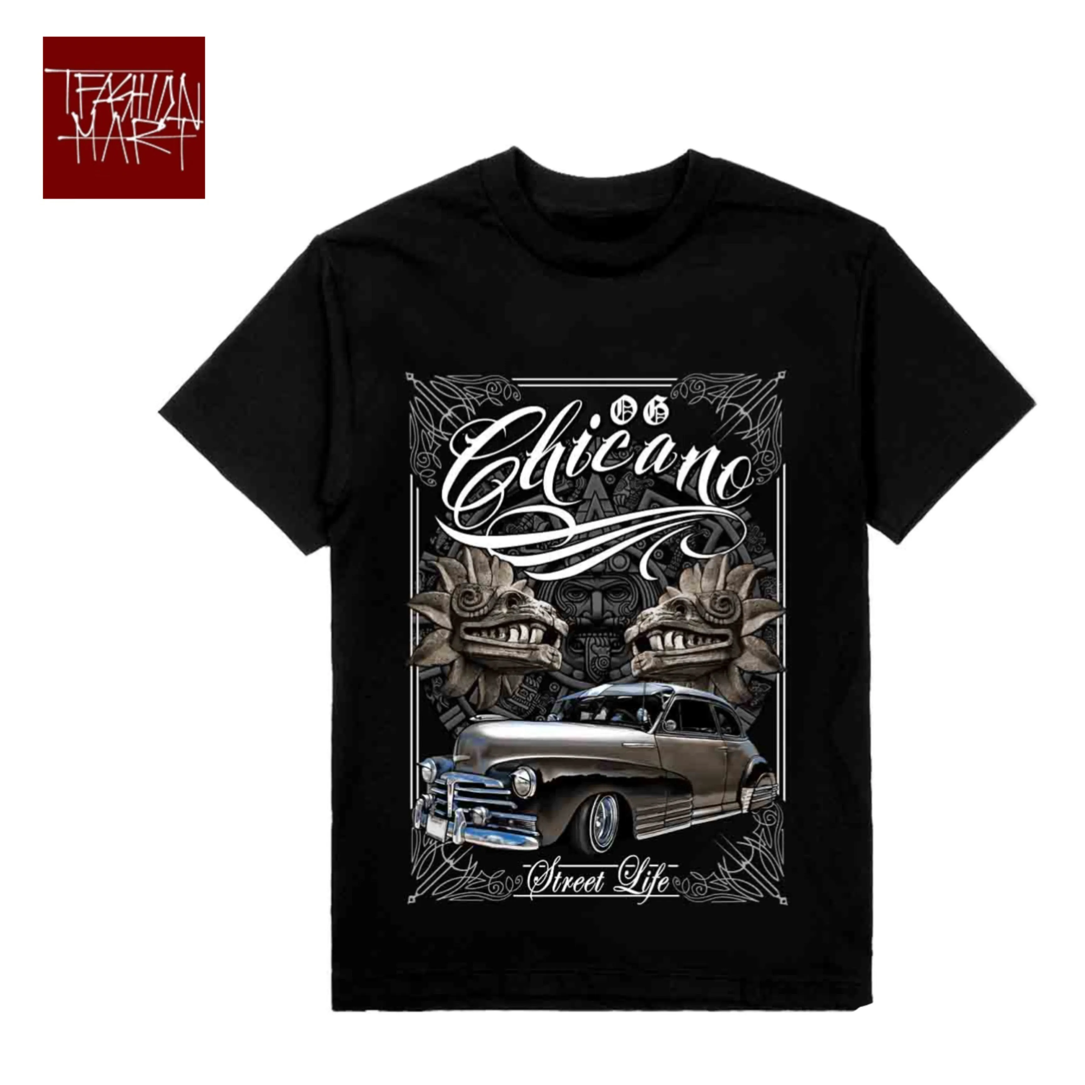 TFashion Graphic Tee - Chicano Street Life