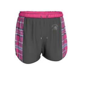 TRP Twisted Patterns 06: Digital Plaid 01-04A Ladies Designer Running Shorts