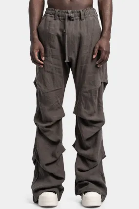 Tuck baggy pants, Grey