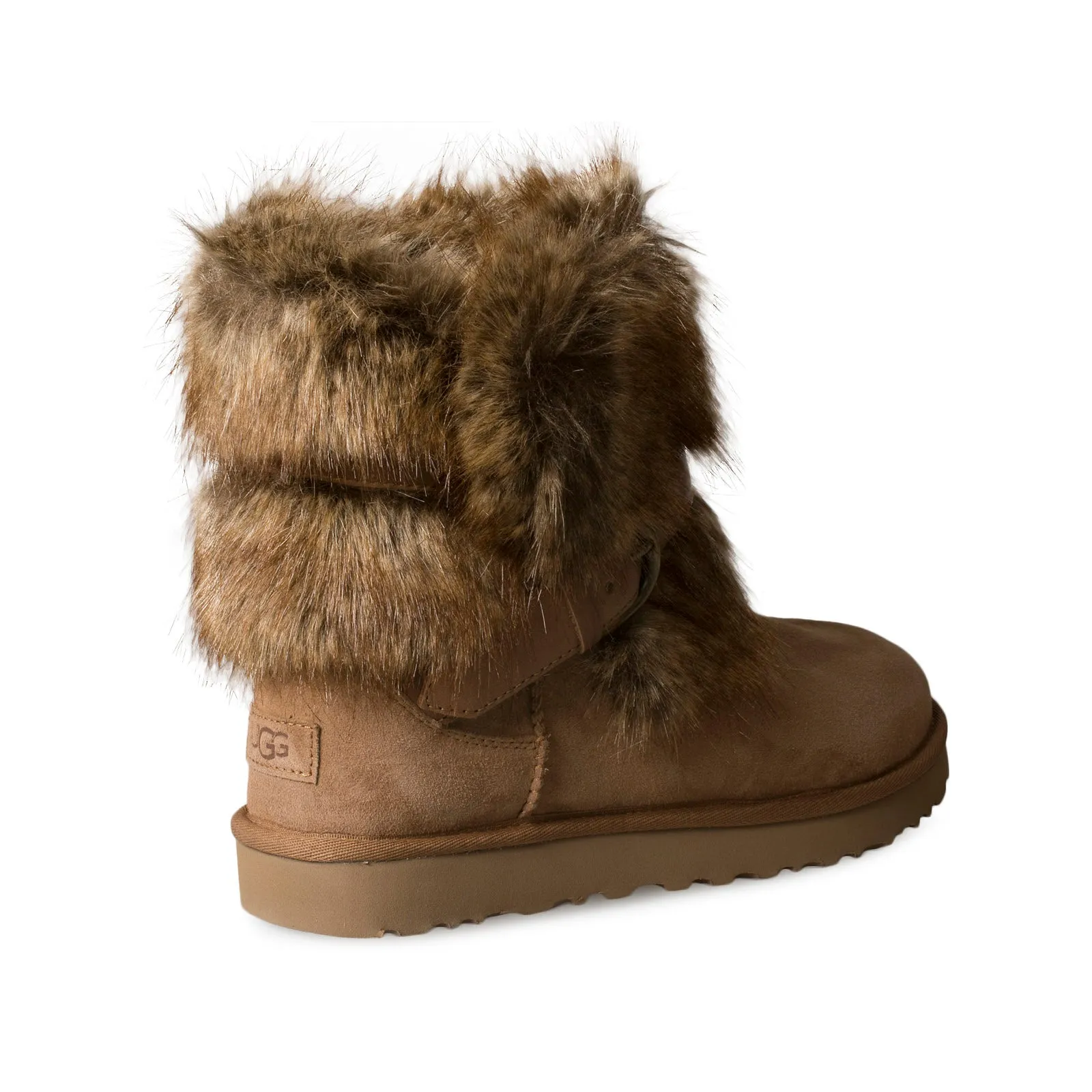 UGG Classic Buckle Mini Chestnut Boots - Women's