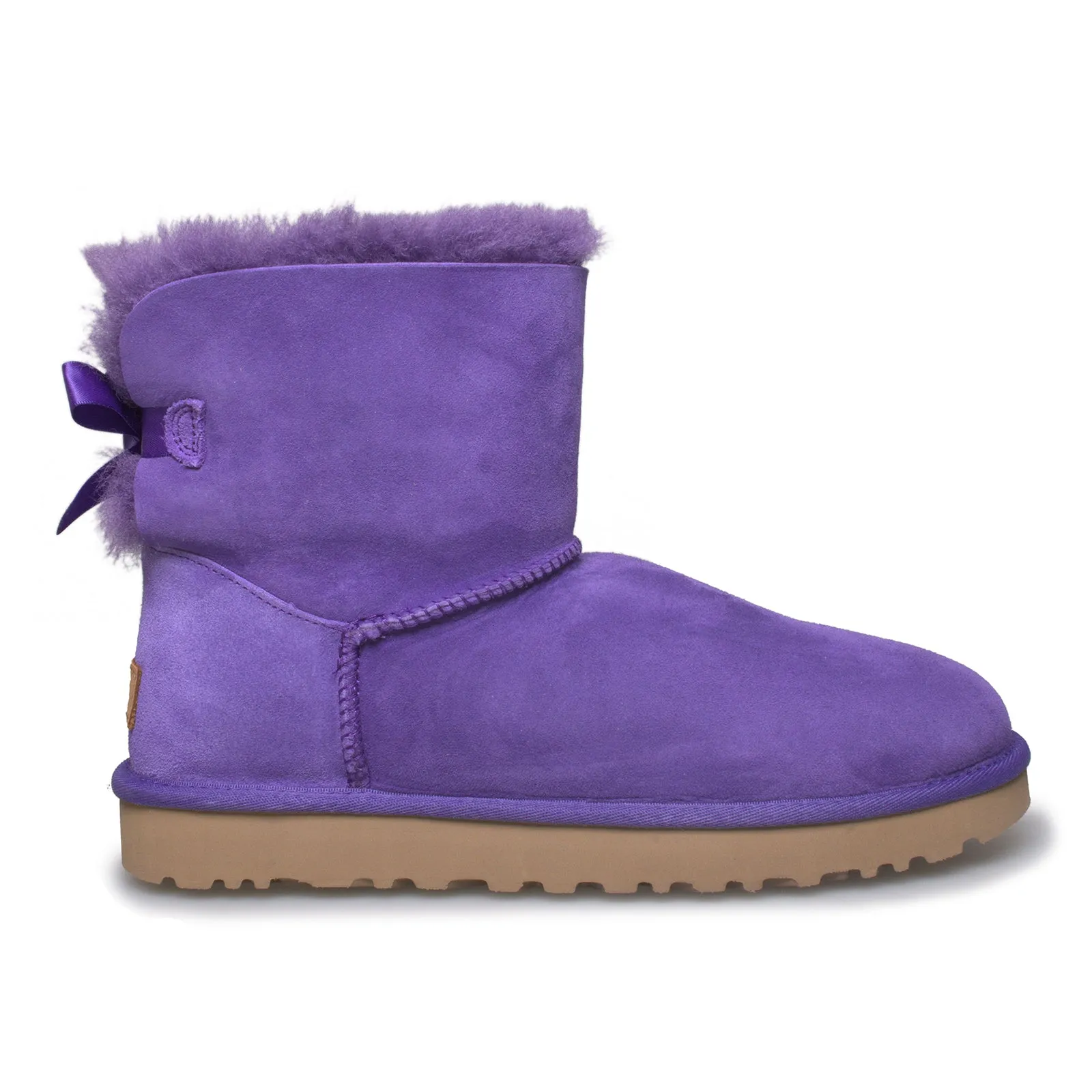 UGG Mini Bailey Bow II Violet Bloom Boots - Women's