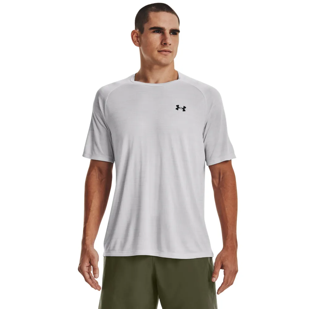 'Under Armour' Men's Tech2.0 Tiger T-Shirt - Halo Grey