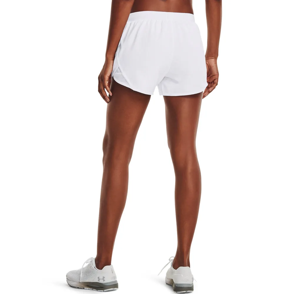 'Under Armour' Women's Fly-By 2.0 Shorts - White