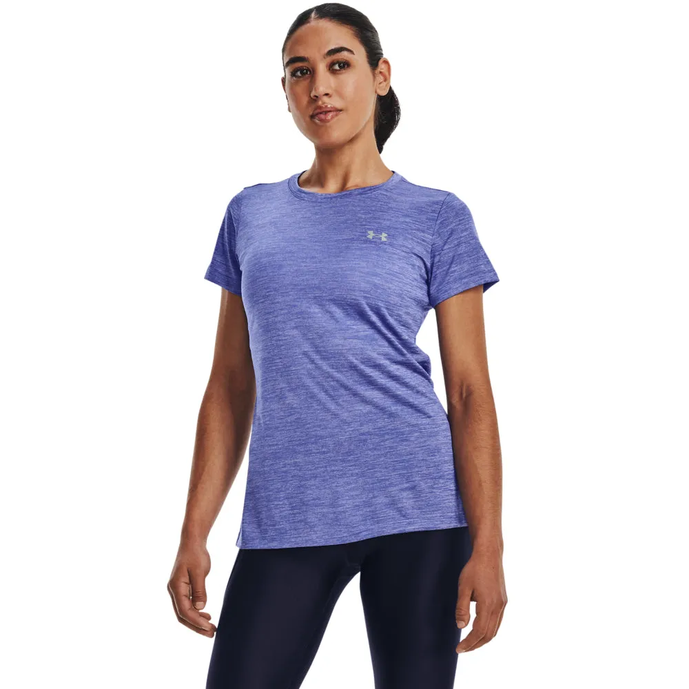 'Under Armour' Women's Tech Twist T-Shirt - Baja Blue