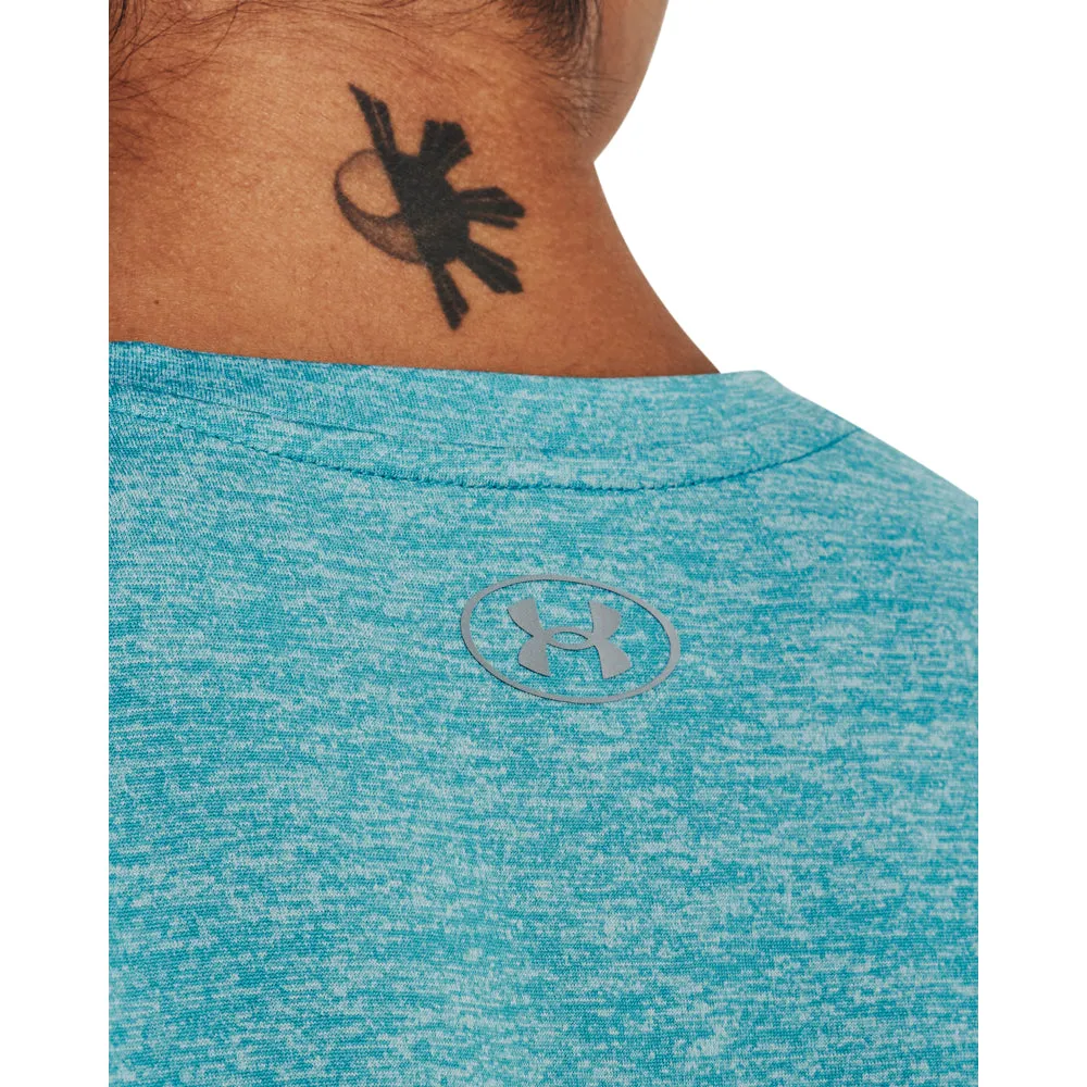 'Under Armour' Women's Tech Twist T-Shirt - Glacier Blue