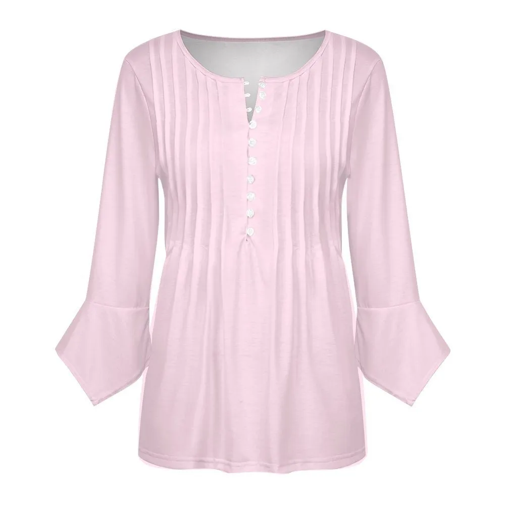 Women's Ruffled Petal Sleeve Top Women's ruffled petal sleeve top