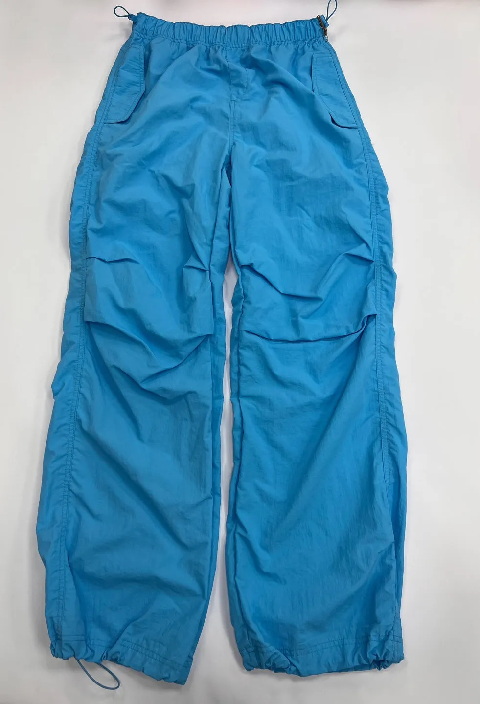 Women's Solid Nylon Parachute Pants