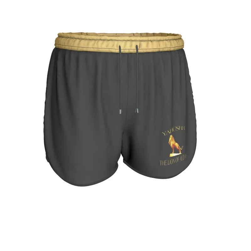 Yahusha-The Lion of Judah 01 Ladies Designer Running Shorts