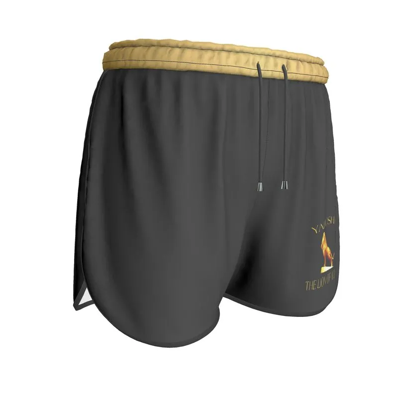 Yahusha-The Lion of Judah 01 Ladies Designer Running Shorts