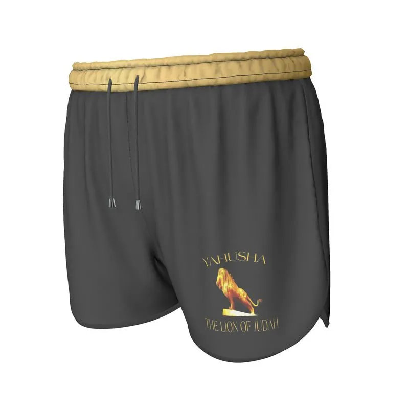 Yahusha-The Lion of Judah 01 Ladies Designer Running Shorts